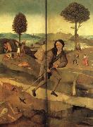 BOSCH, Hieronymus The Hay Wain(exeterior wings,closed) oil painting artist